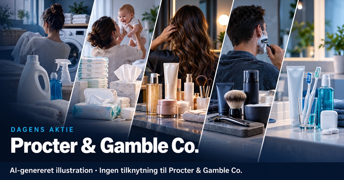 Illustration til analysen af Procter & Gamble Co.