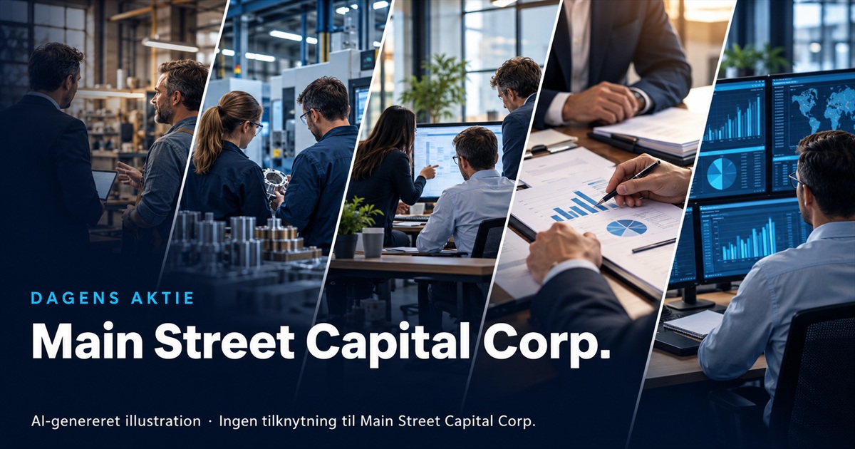 Illustration til analysen af Main Street Capital Corp.