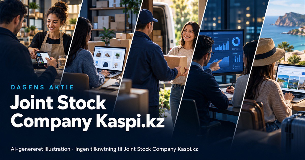 Illustration til analysen af Joint Stock Company Kaspi.kz