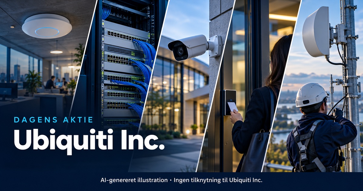 Illustration til analysen af Ubiquiti Inc.