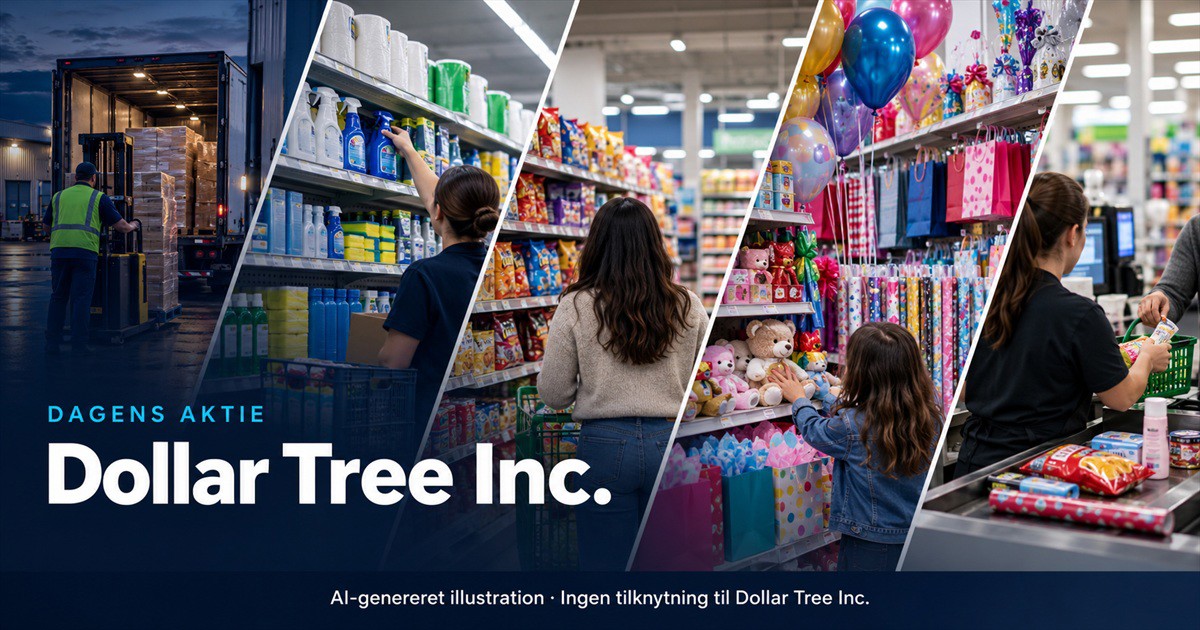 Illustration til analysen af Dollar Tree Inc.