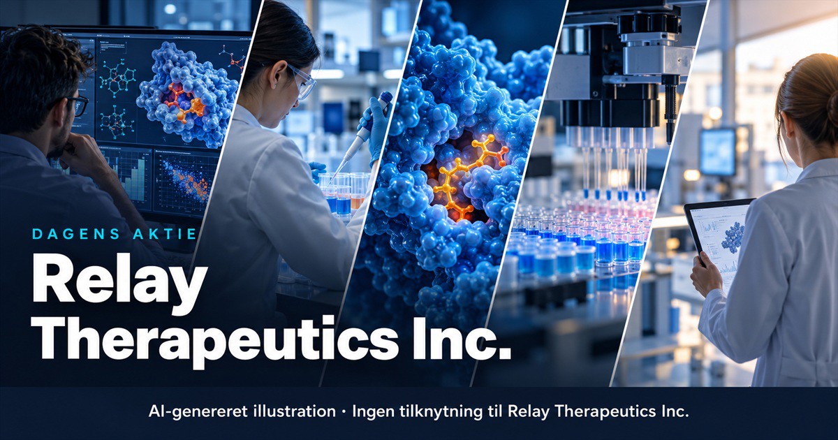 Illustration til analysen af Relay Therapeutics Inc.