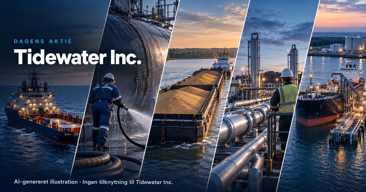 Illustration til analysen af Tidewater Inc.