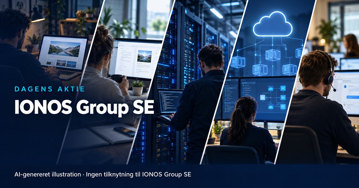 Illustration til dagens aktie, IONOS Group SE