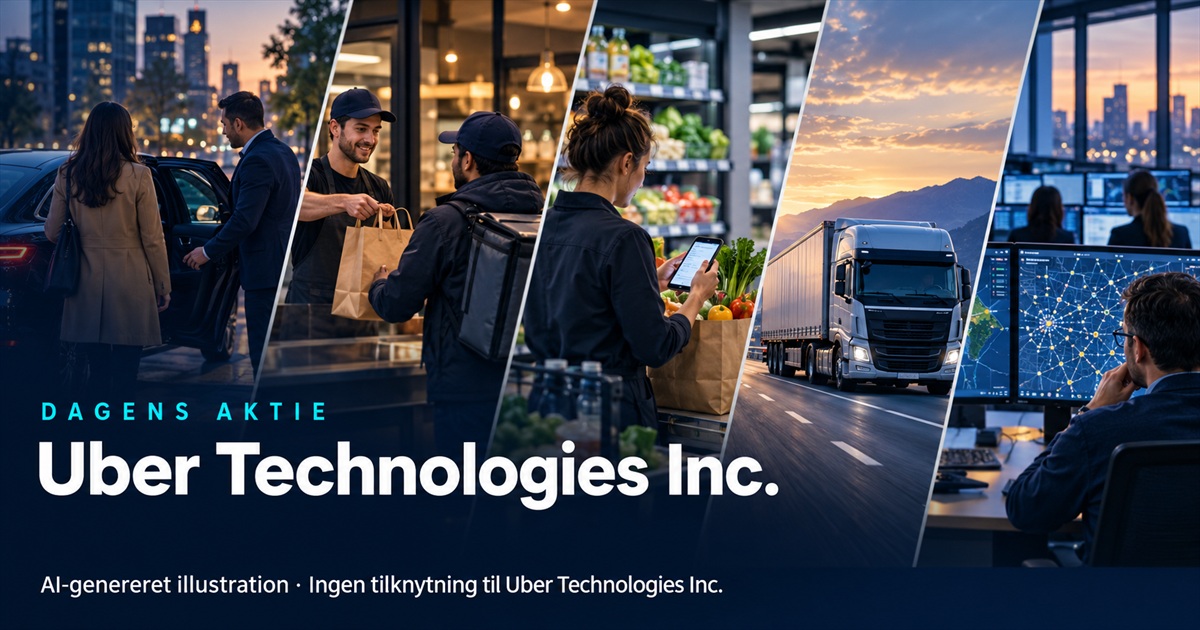 Illustration til analysen af Uber Technologies Inc.