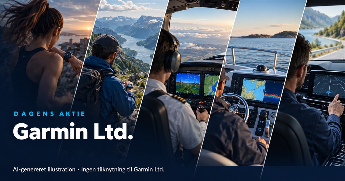 Illustration til analysen af Garmin Ltd.