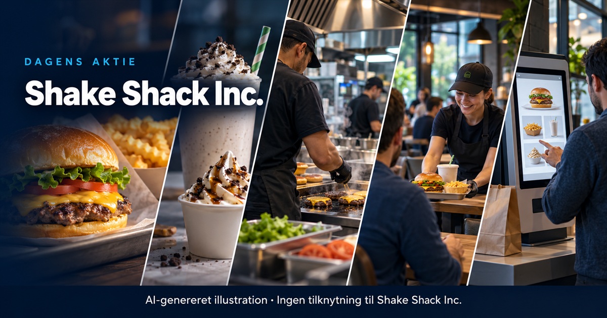 Illustration til analysen af Shake Shack Inc.