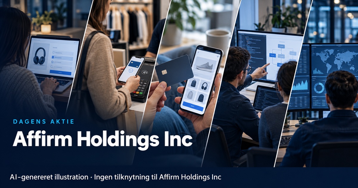 Illustration til analysen af Affirm Holdings Inc