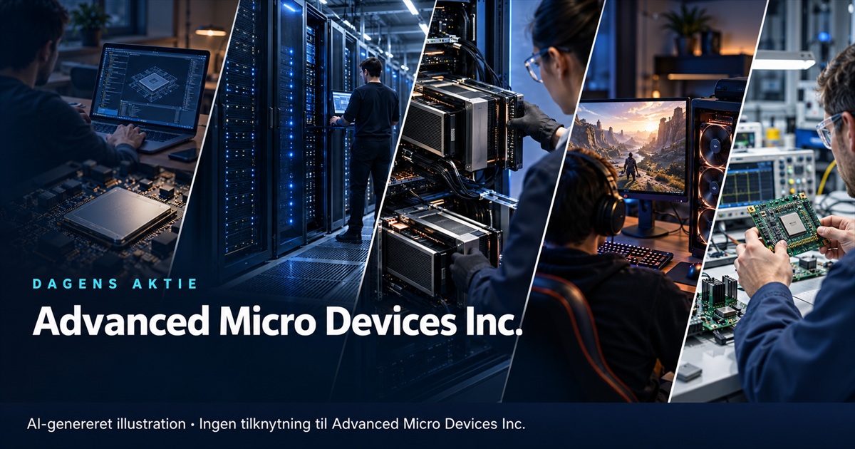 Illustration til analysen af Advanced Micro Devices Inc.