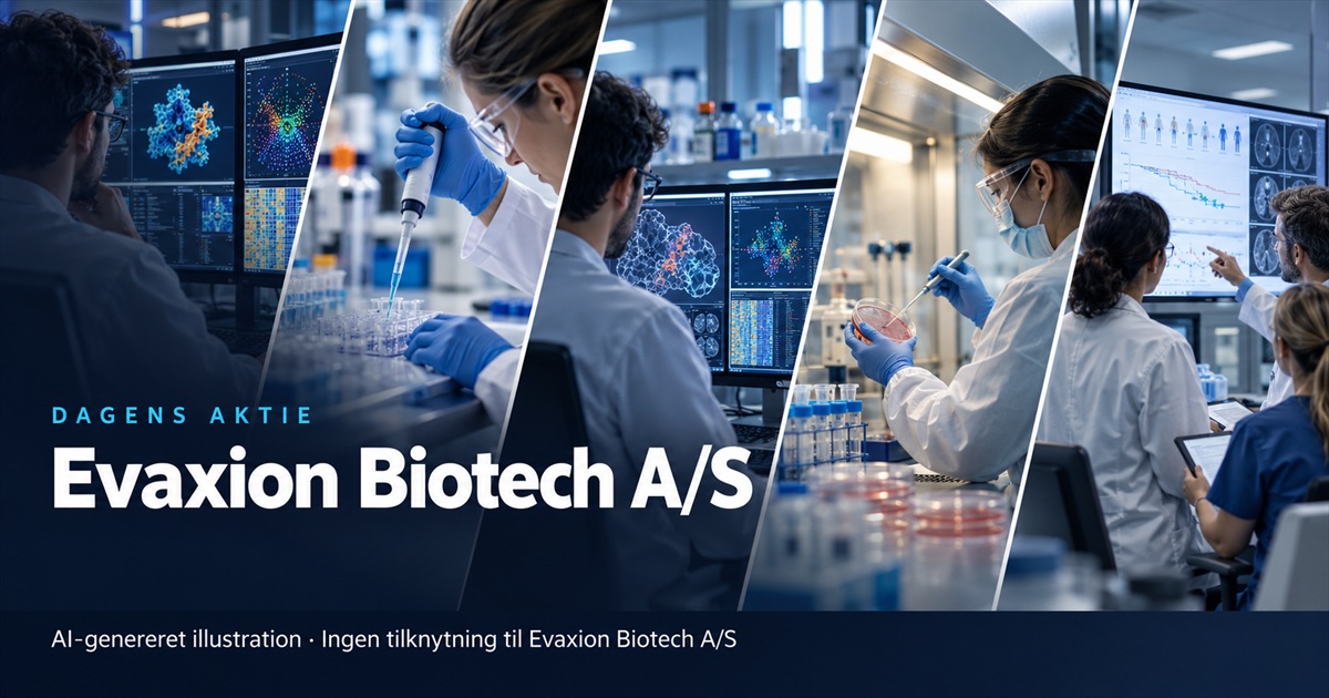 Illustration til analysen af Evaxion Biotech A/S