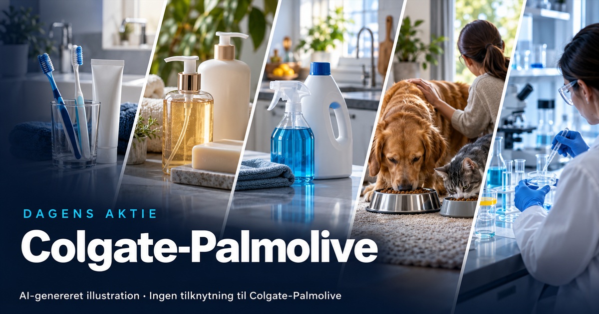 Illustration til analysen af Colgate-Palmolive