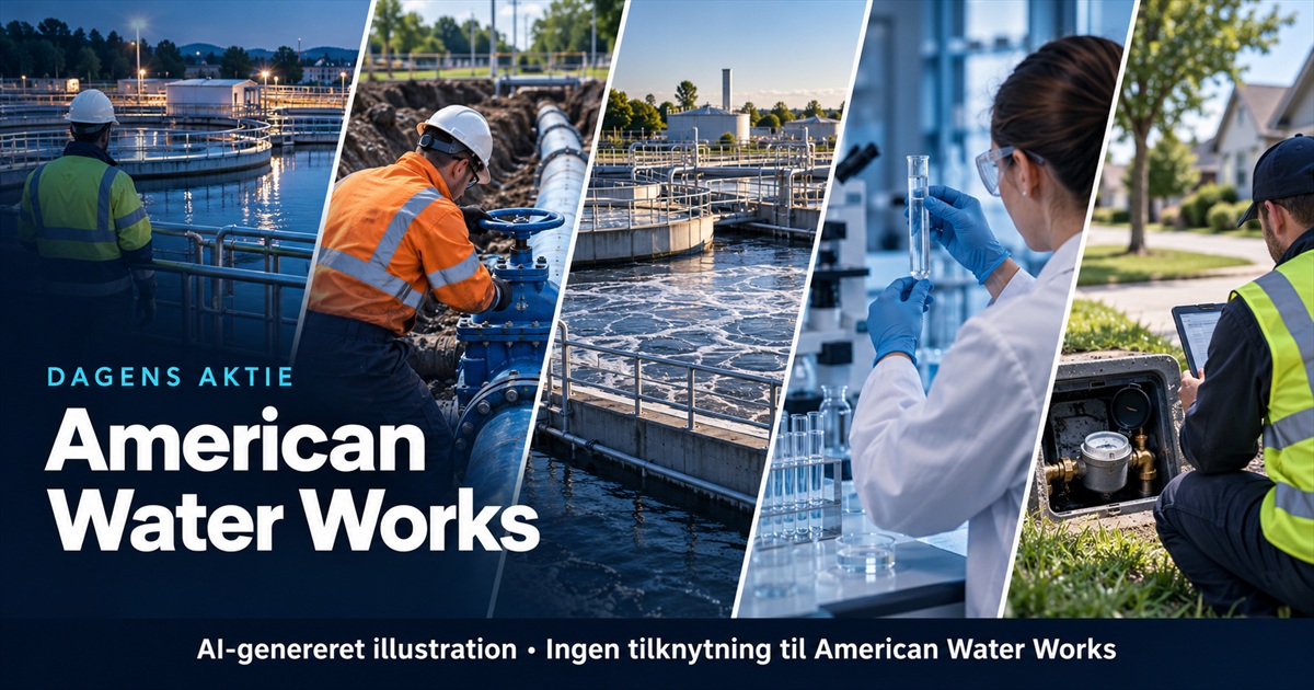Illustration til analysen af American Water Works