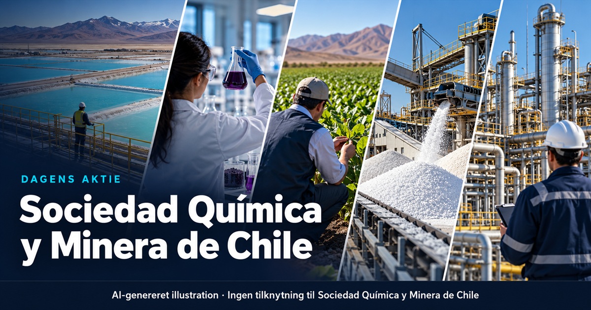 Illustration til analysen af Sociedad Química y Minera de Chile