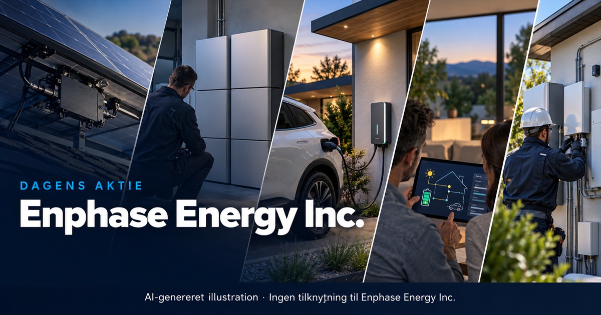 Illustration til analysen af Enphase Energy Inc.