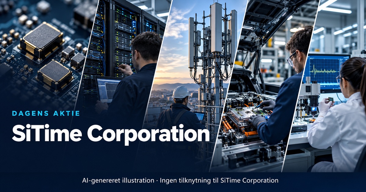 Illustration til analysen af SiTime Corporation