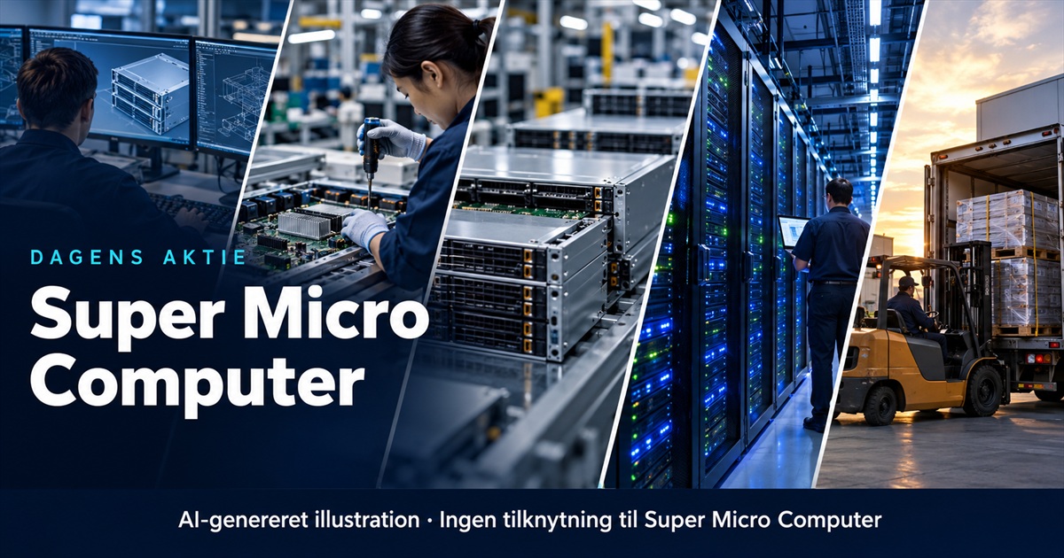 Illustration til analysen af Super Micro Computer