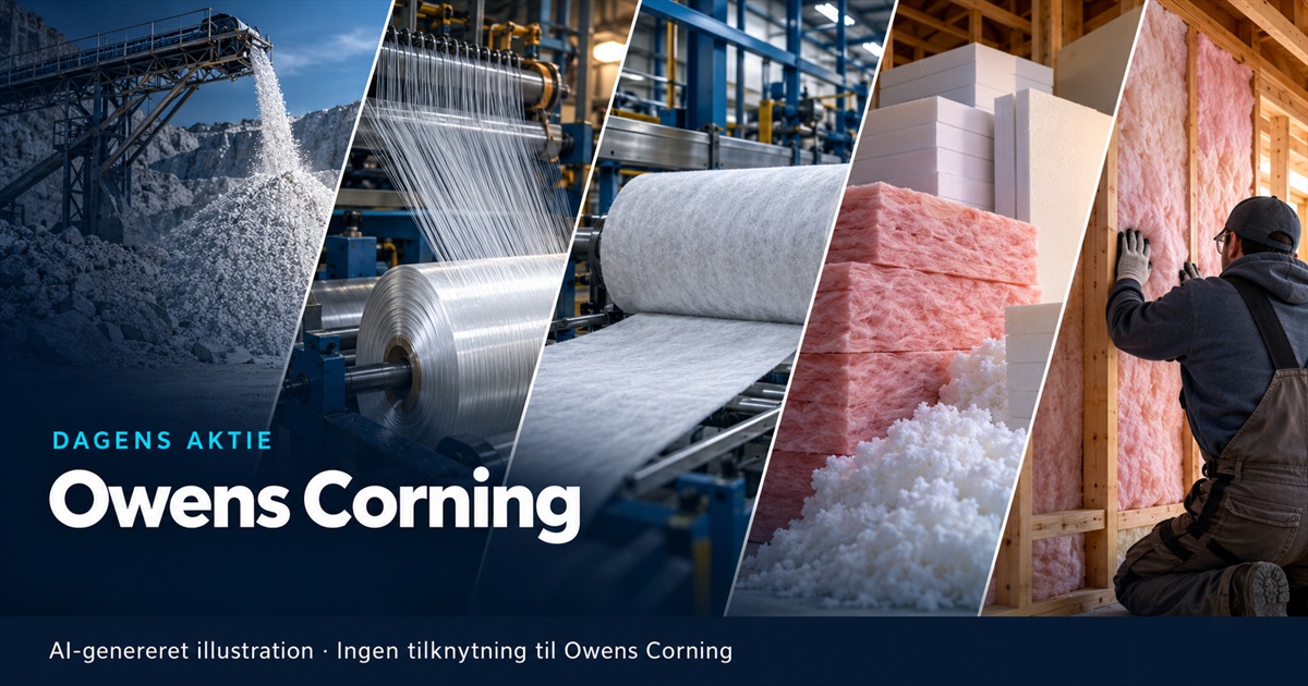 Illustration til analysen af Owens Corning
