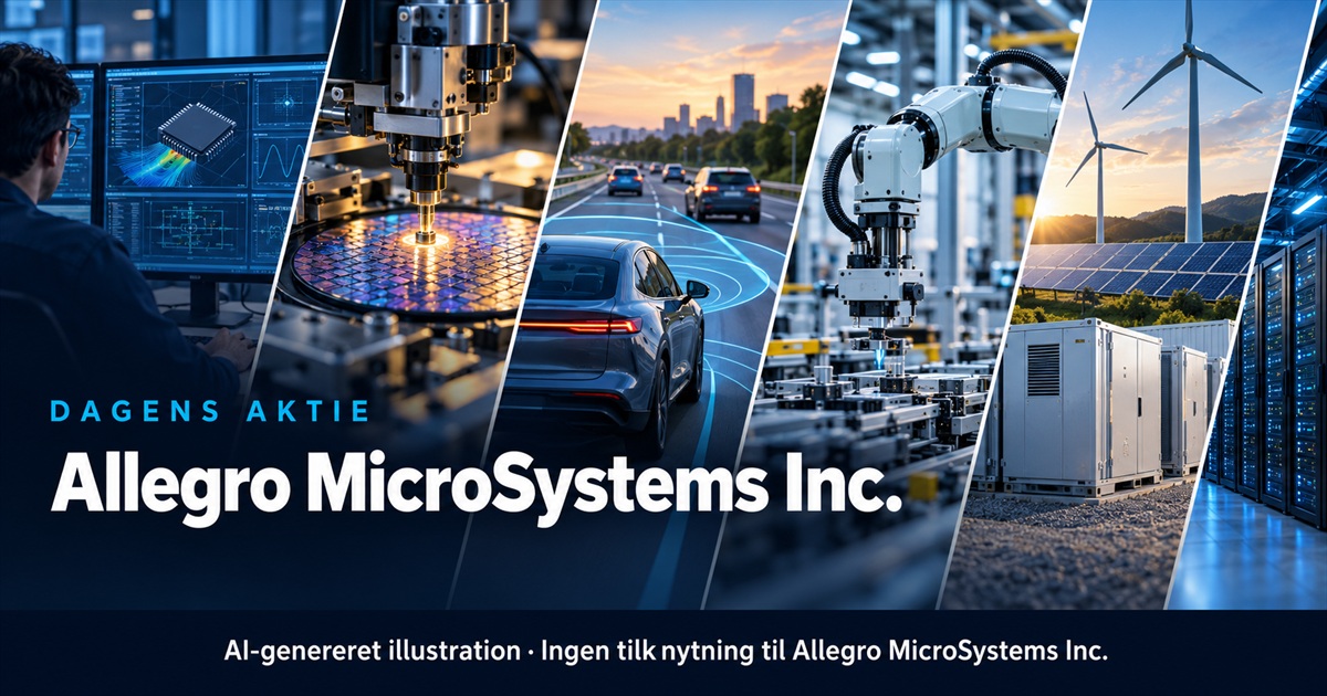 Illustration til analysen af Allegro MicroSystems Inc.