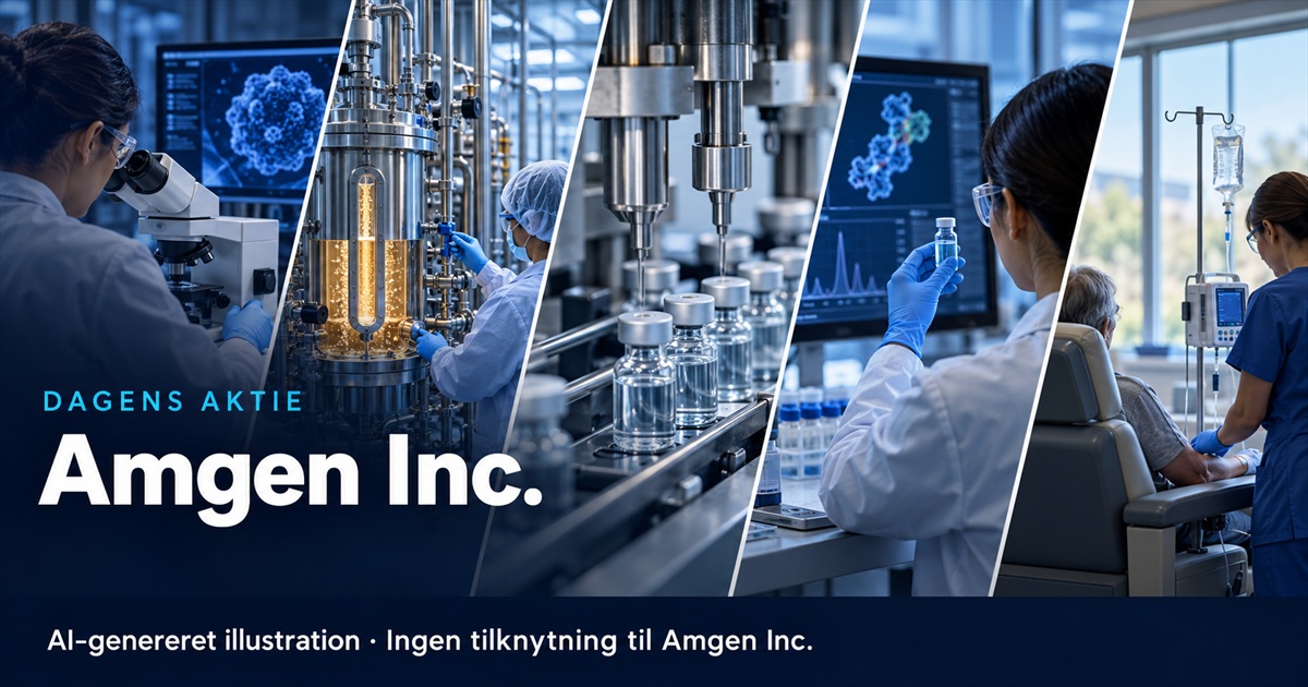 Illustration til analysen af Amgen Inc.