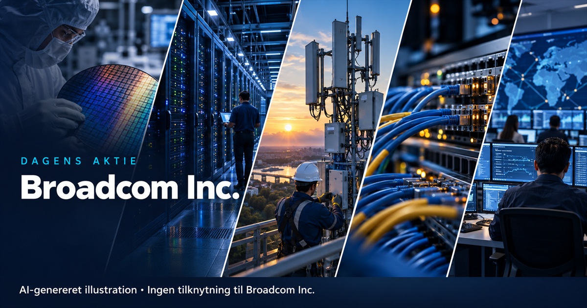 Illustration til analysen af Broadcom Inc.