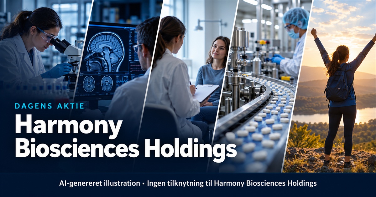 Illustration til analysen af Harmony Biosciences Holdings