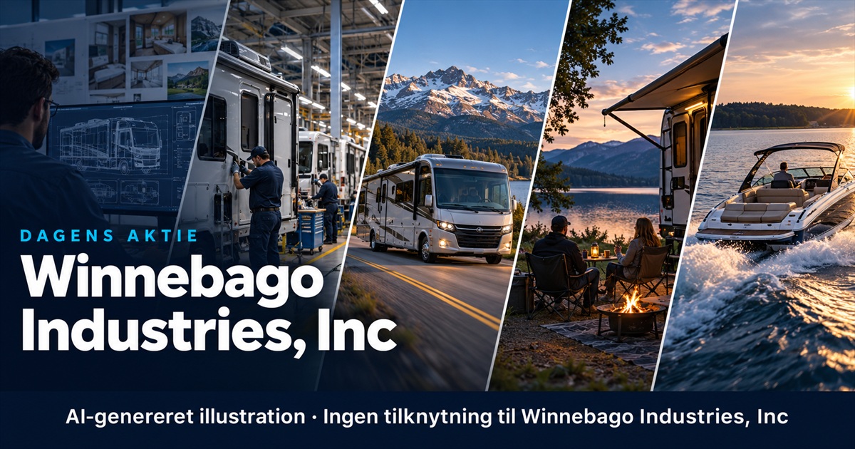 Illustration til analysen af Winnebago Industries, Inc