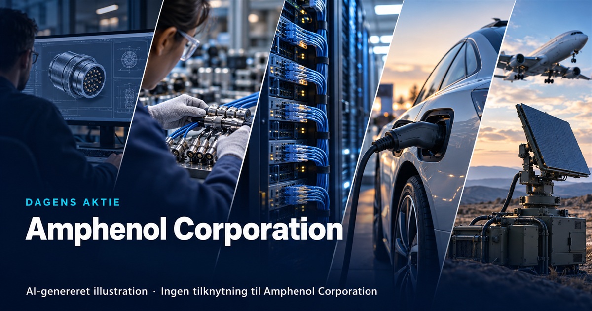 Illustration til analysen af Amphenol Corporation 