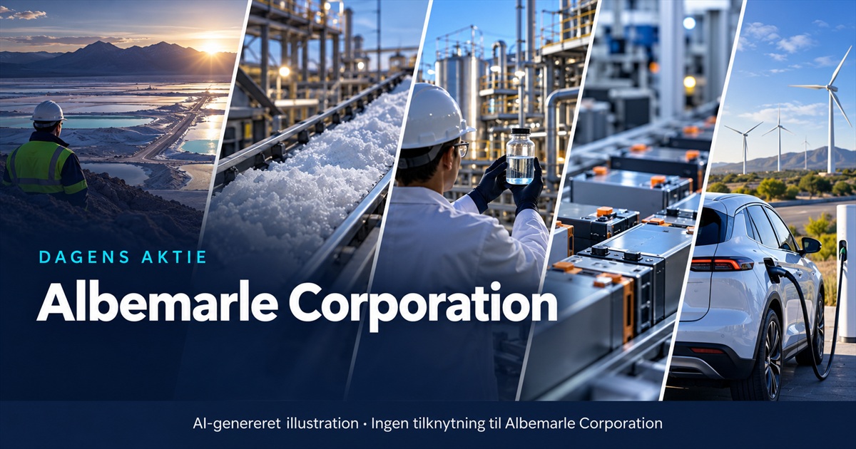 Illustration til analysen af Albemarle Corporation