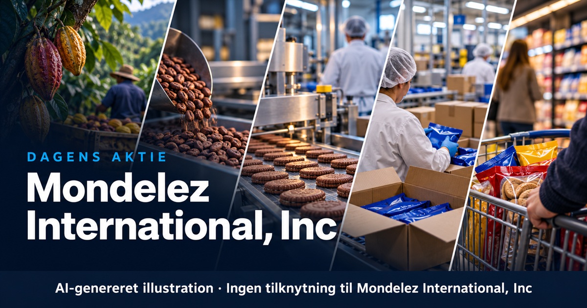 Illustration til analysen af Mondelez International, Inc