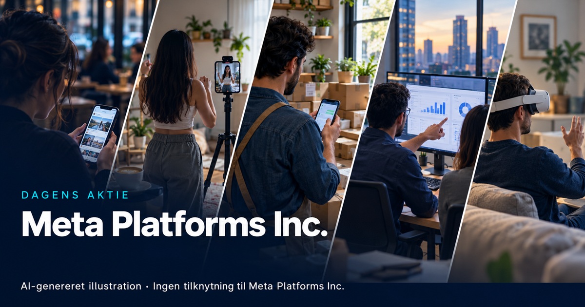 Illustration til analysen af Meta Platforms Inc.
