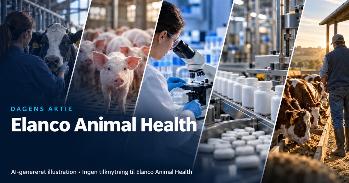 Illustration til analysen af Elanco Animal Health