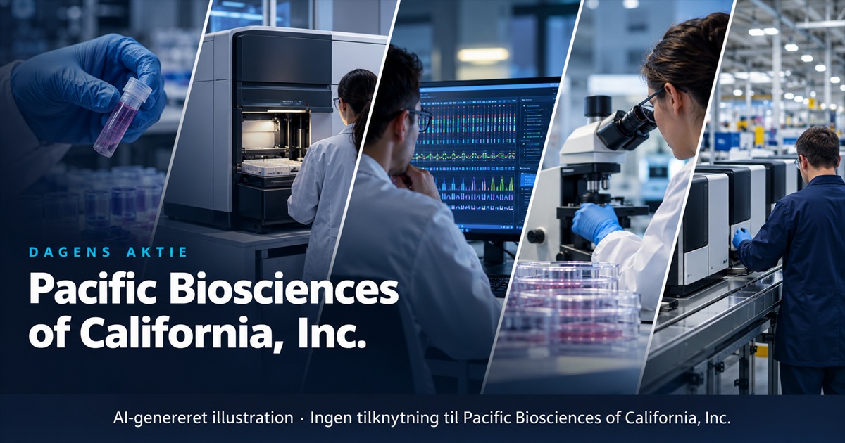 Illustration til analysen af Pacific Biosciences of California, Inc.