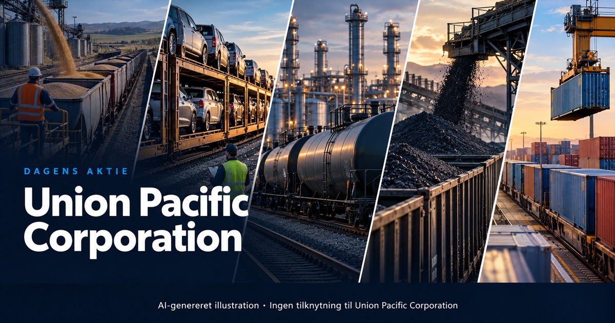 Illustration til analysen af Union Pacific Corporation