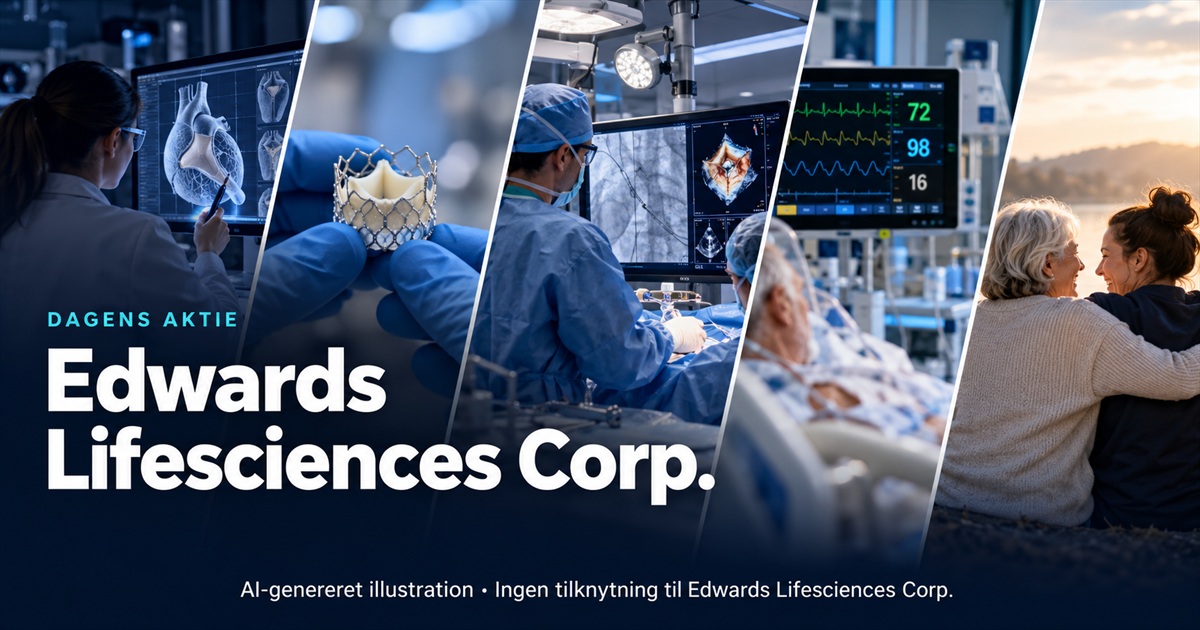 Illustration til analysen af Edwards Lifesciences Corp.