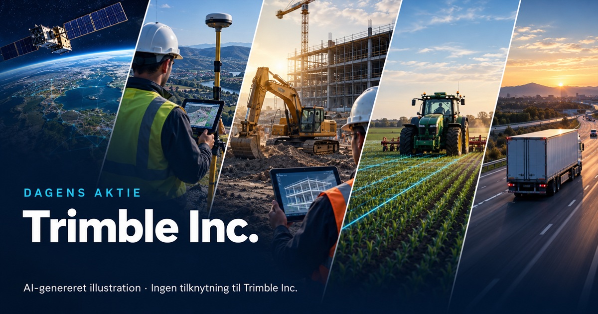 Illustration til analysen af Trimble Inc.