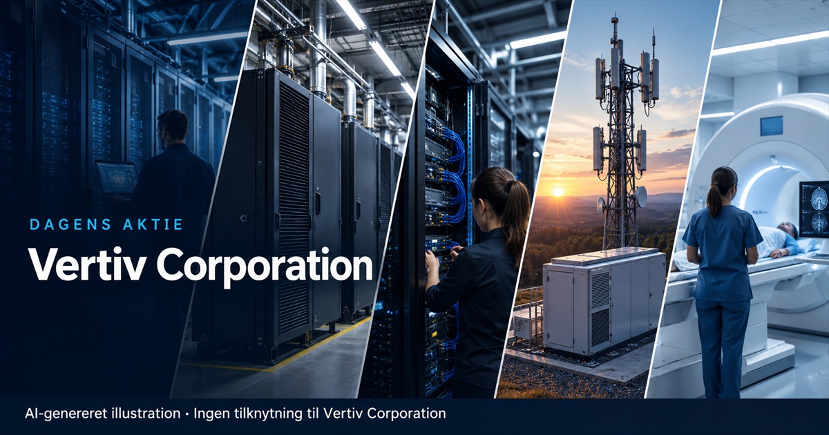 Illustration til analysen af Vertiv Corporation
