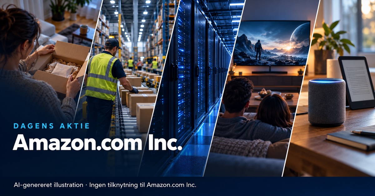 Illustration til analysen af Amazon.com Inc.