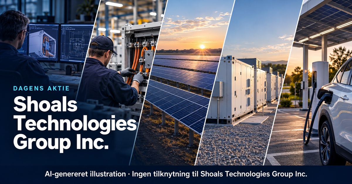 Illustration til analysen af Shoals Technologies Group Inc.