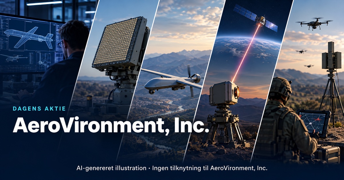 Illustration til analysen af AeroVironment, Inc.