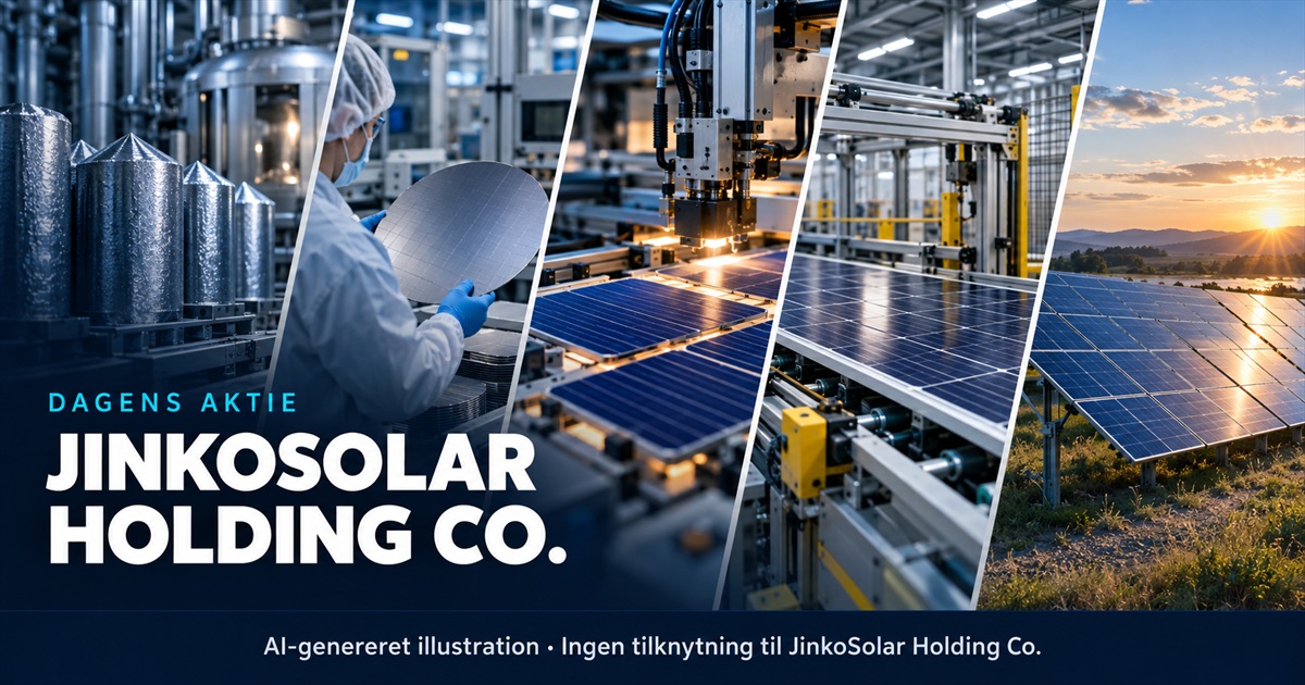 Illustration til analysen af JinkoSolar Holding Co.