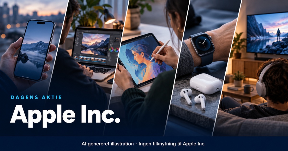 Illustration til analysen af Apple Inc.