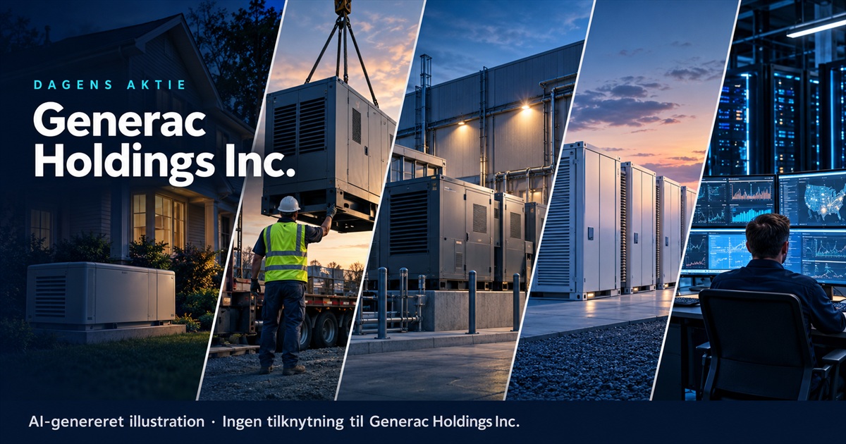 Illustration til analysen af Generac Holdings Inc.