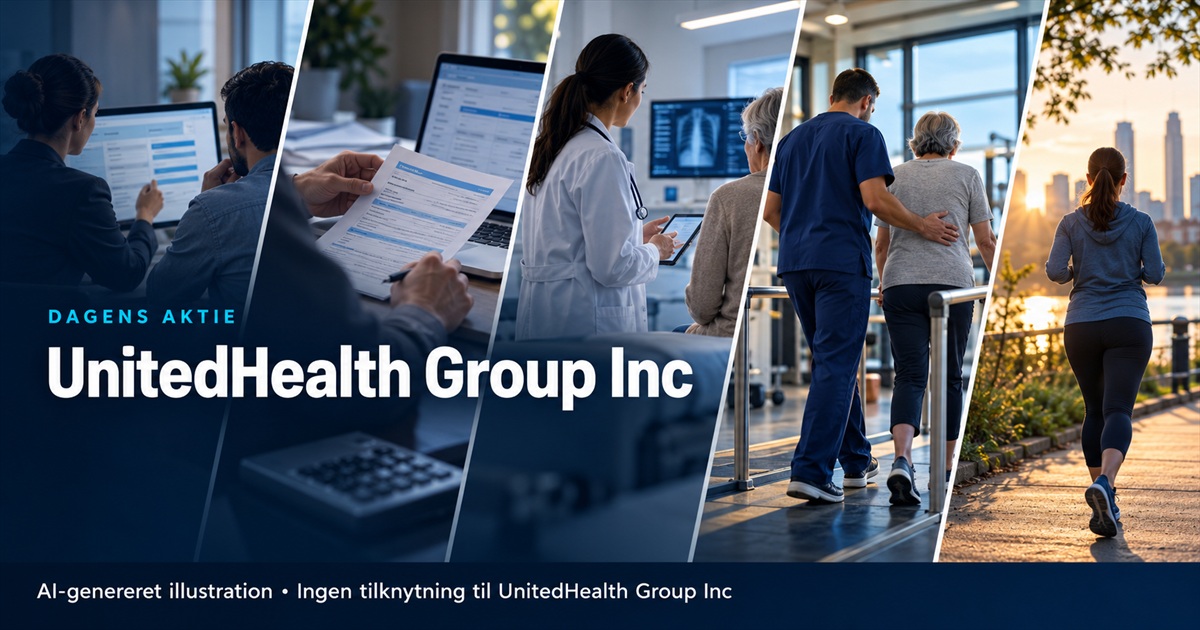 Illustration til analysen af UnitedHealth Group Inc