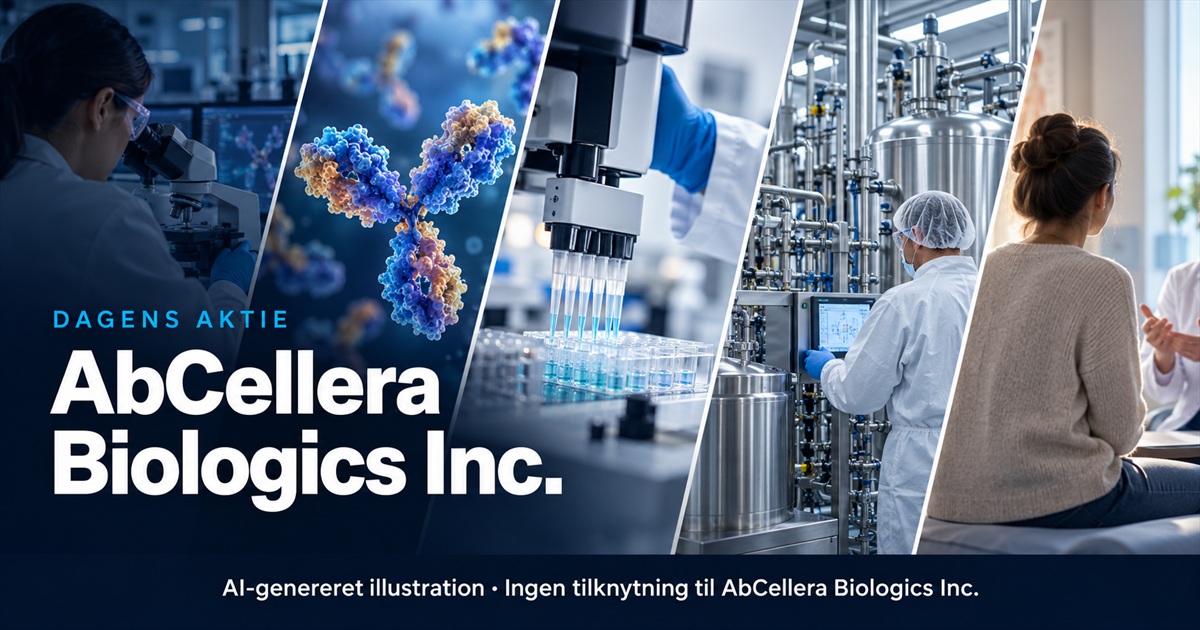 Illustration til analysen af AbCellera Biologics Inc.