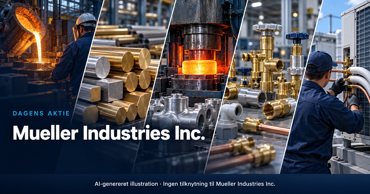 Illustration til analysen af Mueller Industries Inc.
