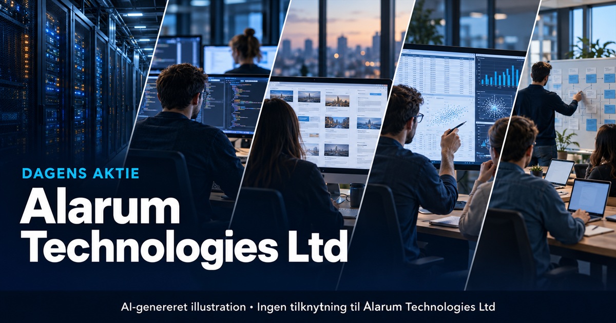 Illustration til analysen af Alarum Technologies Ltd