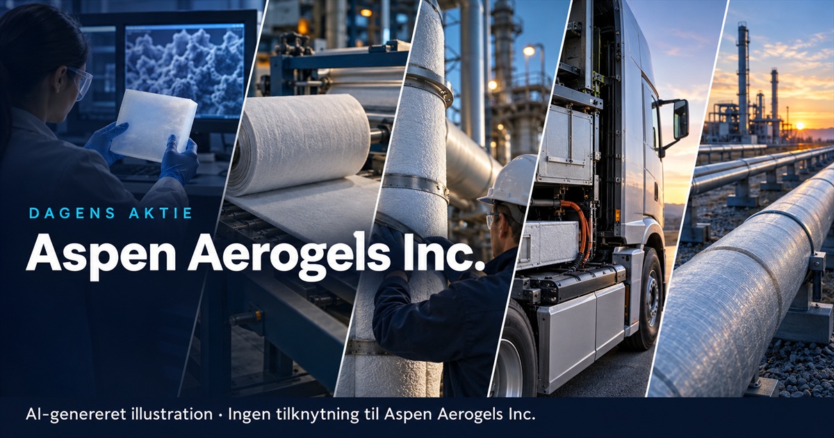 Illustration til analysen af Aspen Aerogels Inc.