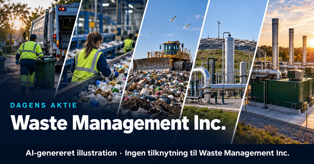 Illustration til analysen af Waste Management Inc. 