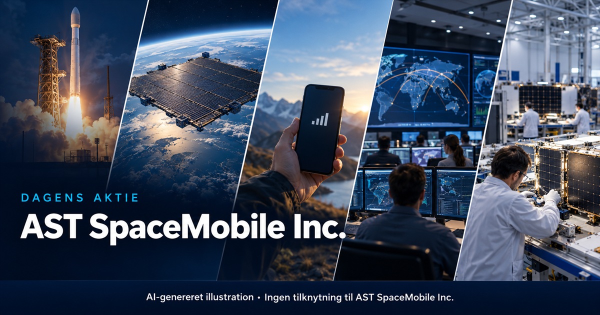 Illustration til analysen af AST SpaceMobile Inc.