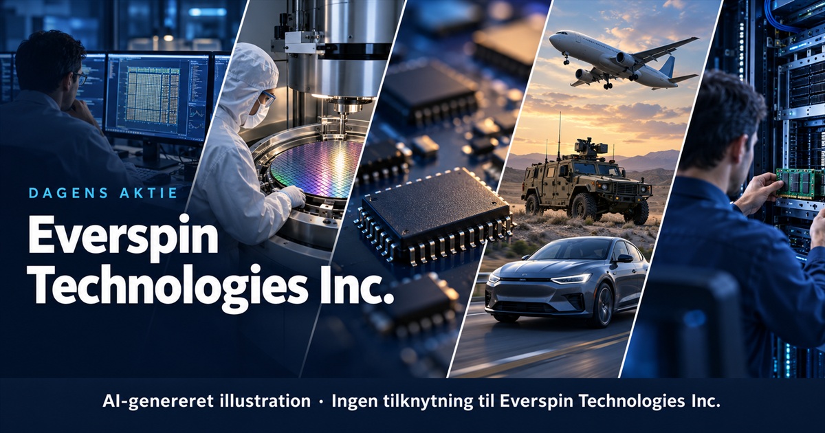 Illustration til analysen af Everspin Technologies Inc.
